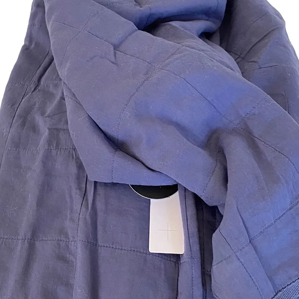 Amuse Society Sea Breeze Quilted Embroidered Chore Barn Coat Jacket Sz XXL NWT